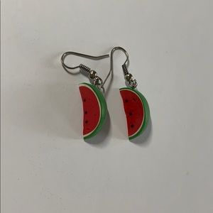 *FREE* Handmade Watermelon Earrings